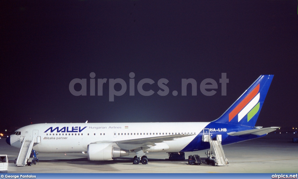 HA-LHB, Boeing 767-200ER, MALEV Hungarian Airlines