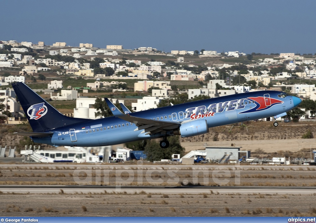 HA-LKE, Boeing 737-800, Travel Service (Hungary)