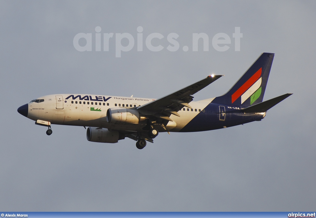 HA-LOA, Boeing 737-700, MALEV Hungarian Airlines