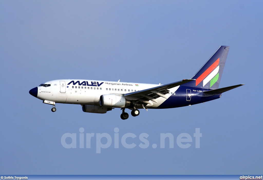 HA-LOB, Boeing 737-700, MALEV Hungarian Airlines