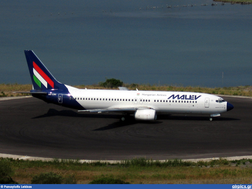 HA-LOC, Boeing 737-800, MALEV Hungarian Airlines