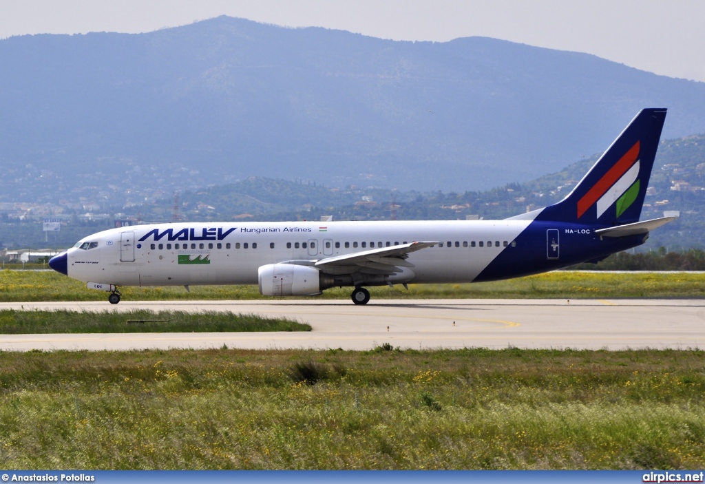 HA-LOC, Boeing 737-800, MALEV Hungarian Airlines