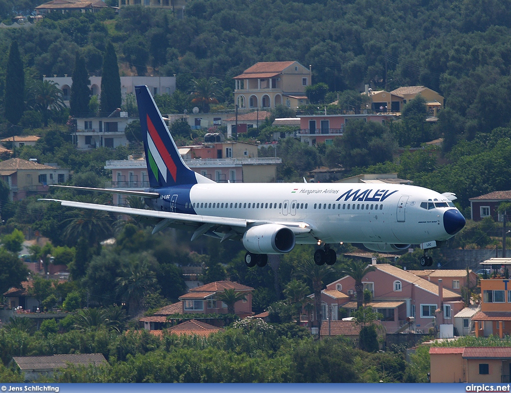 HA-LOC, Boeing 737-800, MALEV Hungarian Airlines