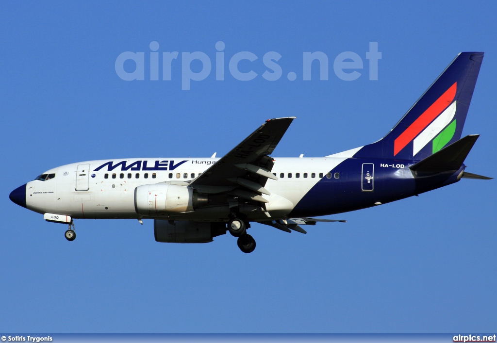 HA-LOD, Boeing 737-600, MALEV Hungarian Airlines