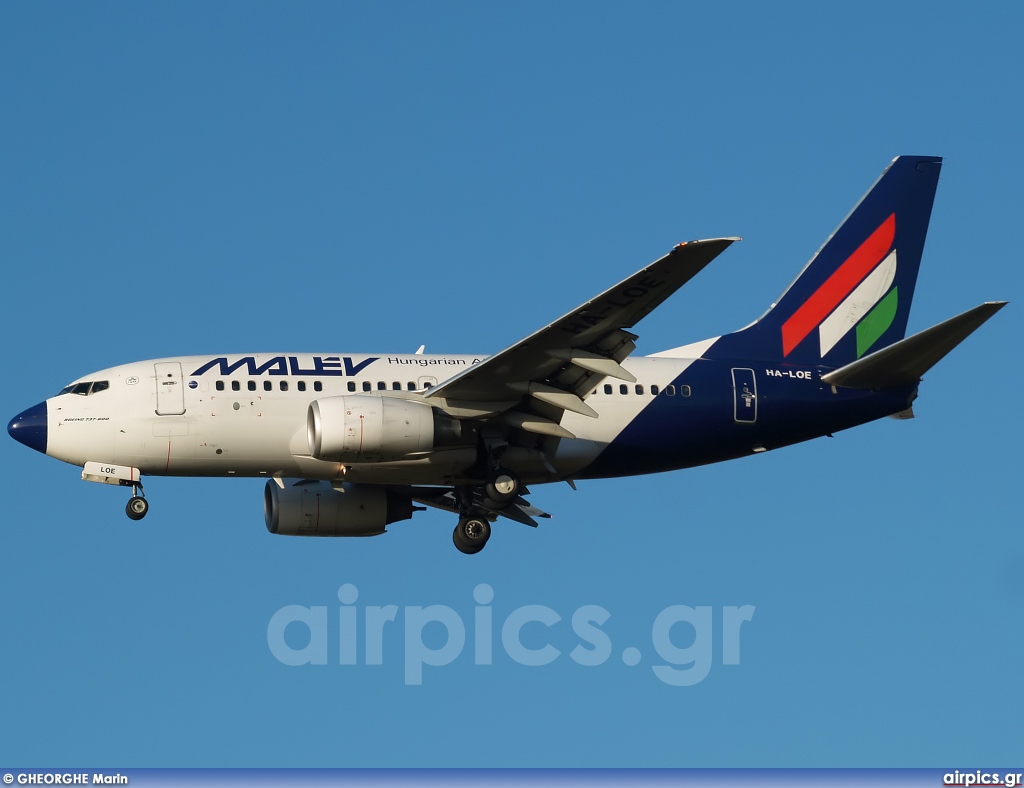 HA-LOE, Boeing 737-600, MALEV Hungarian Airlines