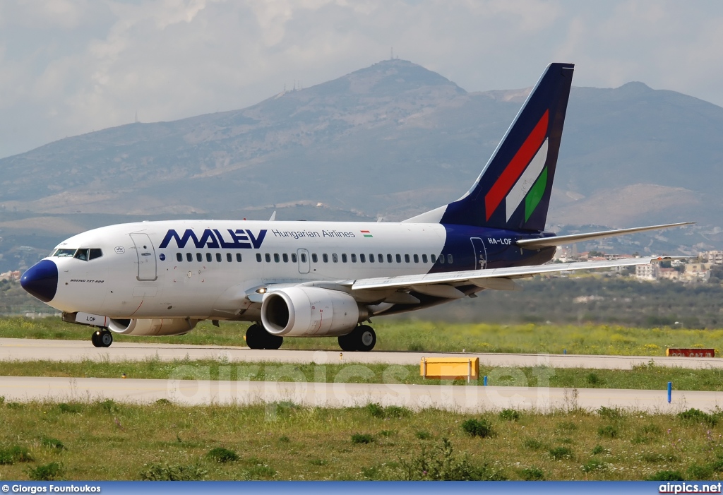 HA-LOF, Boeing 737-600, MALEV Hungarian Airlines