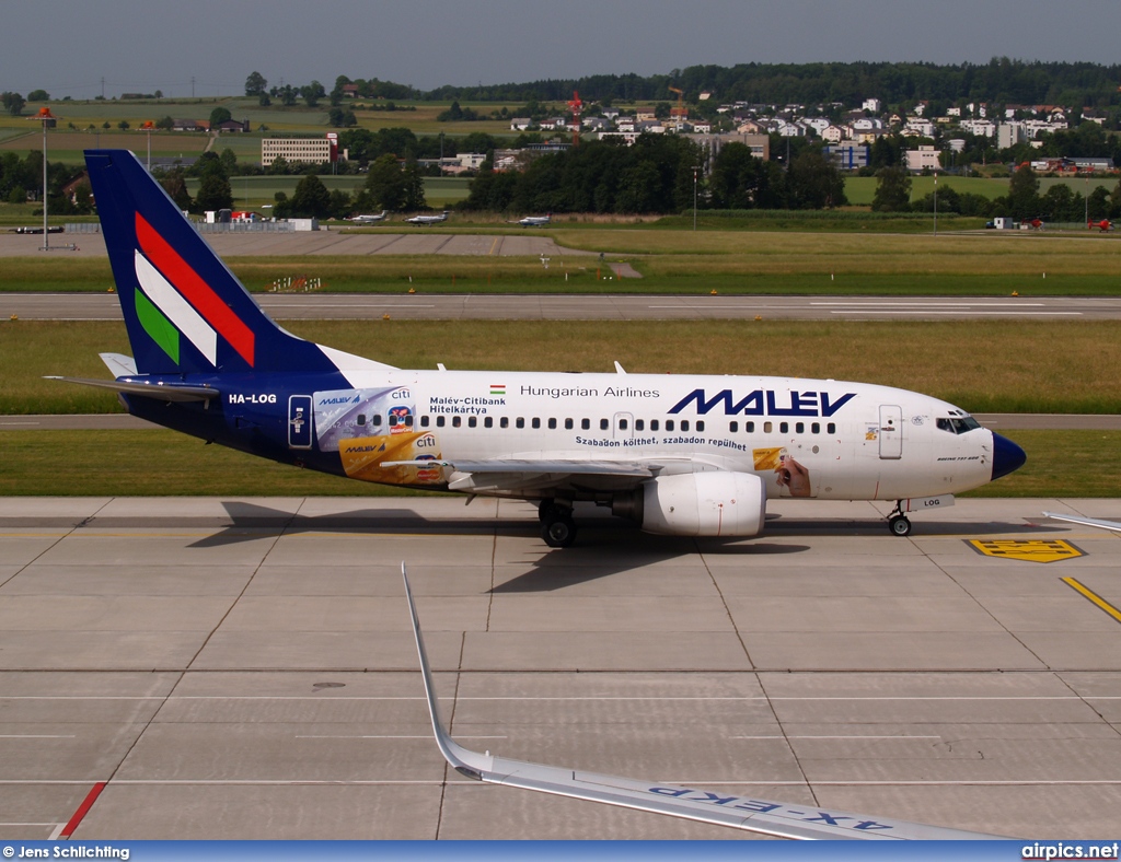 HA-LOG, Boeing 737-600, MALEV Hungarian Airlines