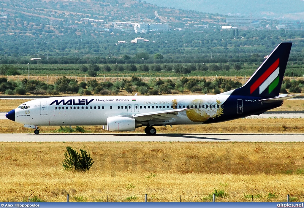 HA-LOK, Boeing 737-800, MALEV Hungarian Airlines