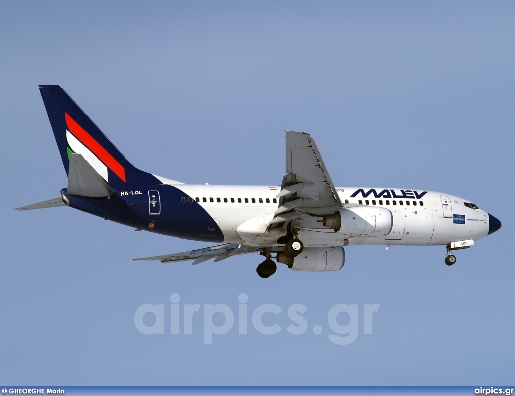 HA-LOL, Boeing 737-700, MALEV Hungarian Airlines