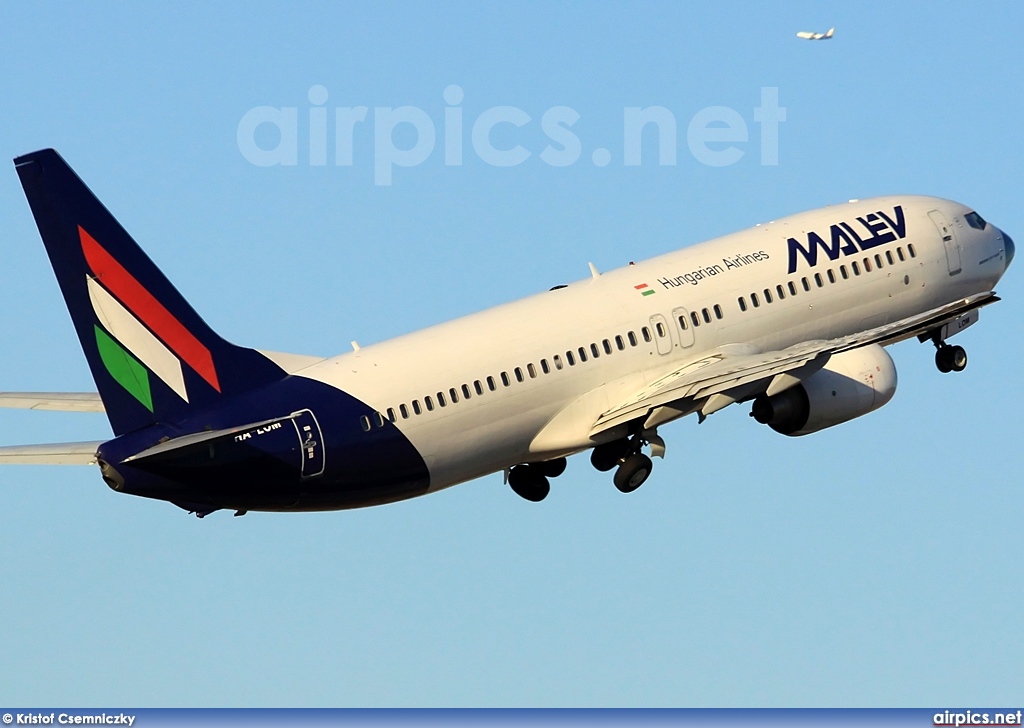 HA-LOM, Boeing 737-800, MALEV Hungarian Airlines