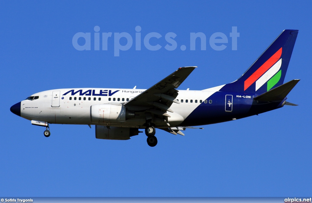 HA-LON, Boeing 737-600, MALEV Hungarian Airlines