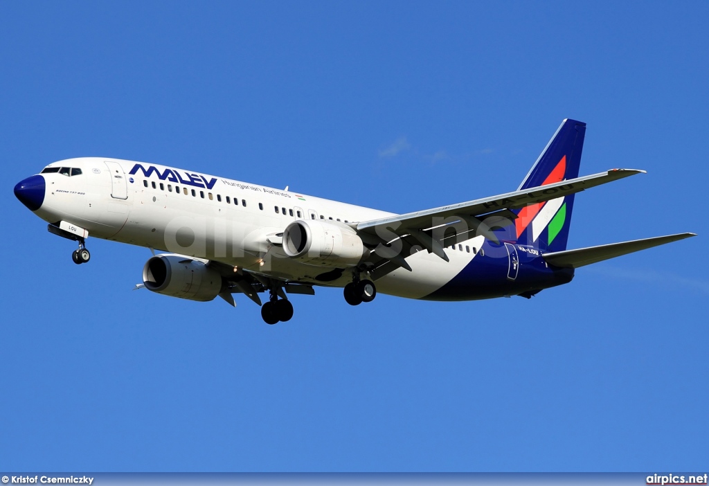 HA-LOU, Boeing 737-800, MALEV Hungarian Airlines