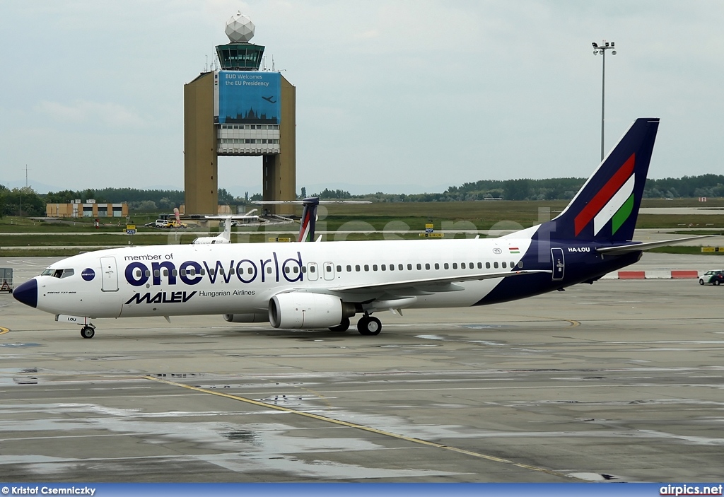 HA-LOU, Boeing 737-800, MALEV Hungarian Airlines