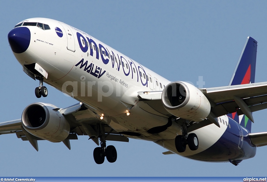 HA-LOU, Boeing 737-800, MALEV Hungarian Airlines