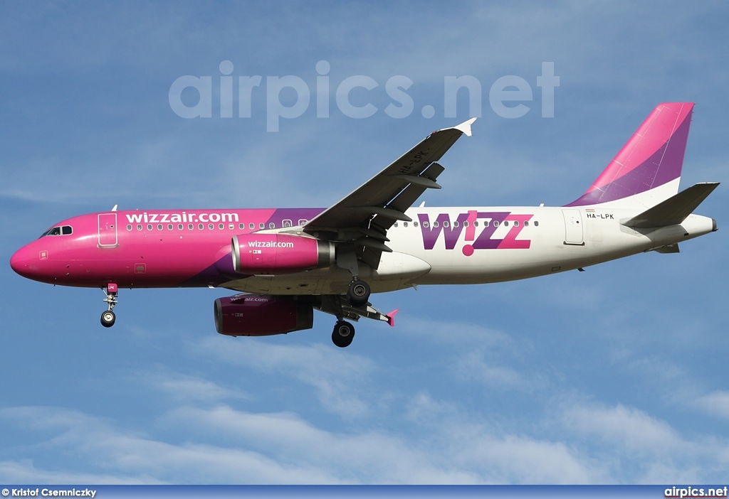 HA-LPK, Airbus A320-200, Wizz Air