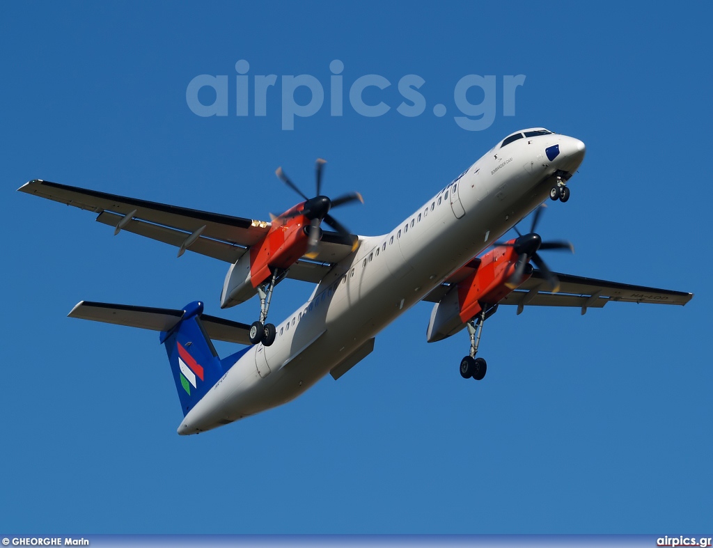 HA-LQD, De Havilland Canada DHC-8-400Q Dash 8, MALEV Hungarian Airlines