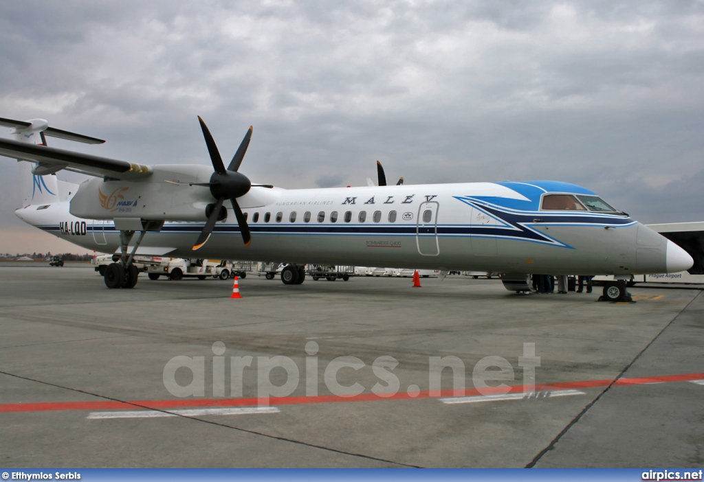 HA-LQD, De Havilland Canada DHC-8-400Q Dash 8, MALEV Hungarian Airlines