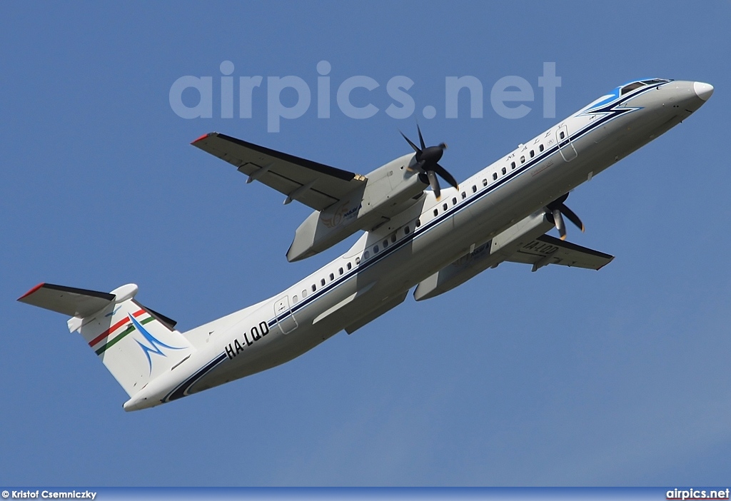 HA-LQD, De Havilland Canada DHC-8-400Q Dash 8, MALEV Hungarian Airlines