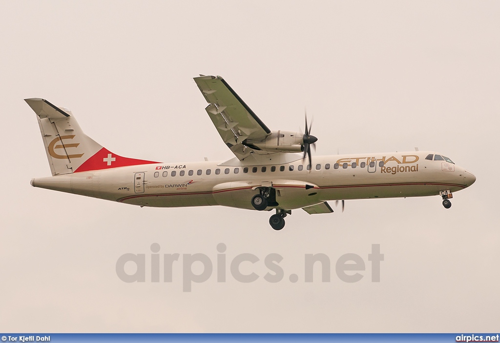 HB-ACA, ATR 72-500, Etihad Regional