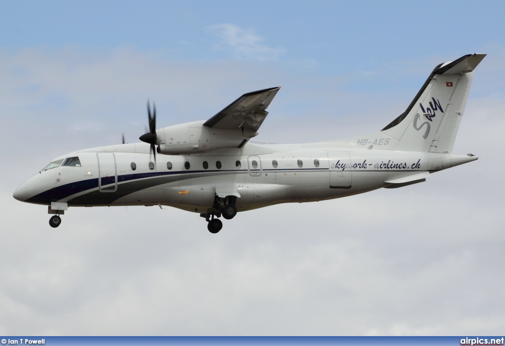 HB-AES, Dornier  328-110, Skywork Airlines