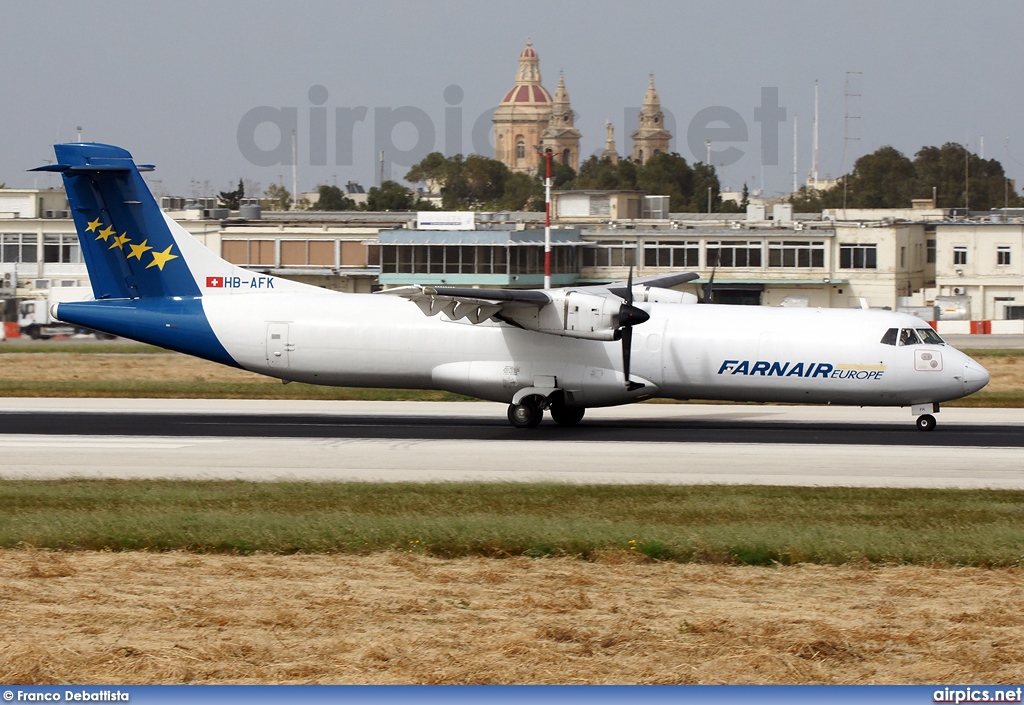 HB-AFK, ATR 72-200, Farnair Europe