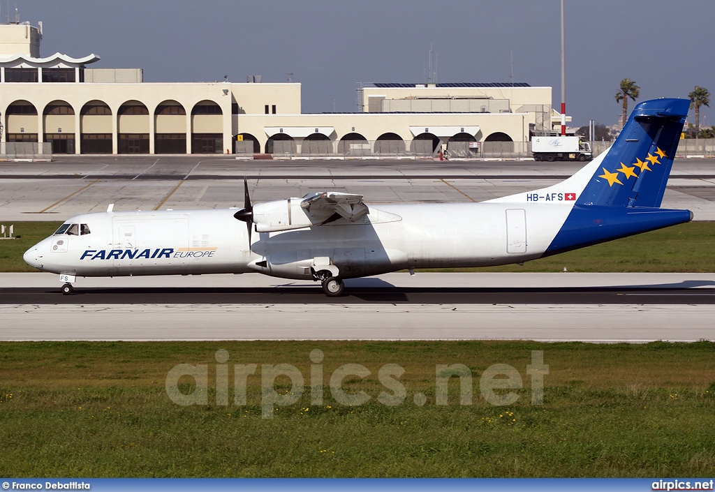 HB-AFS, ATR 72-200, Farnair Europe