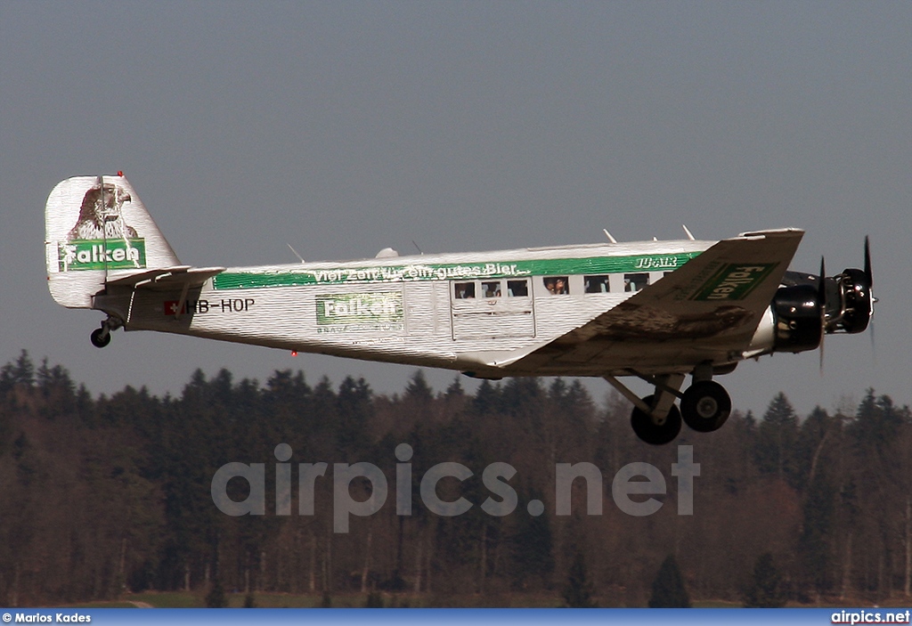 HB-HOP, Junkers JU-52-3M, Ju-Air