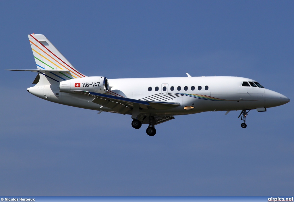 HB-IAZ, Dassault Falcon-2000, TAG Aviation