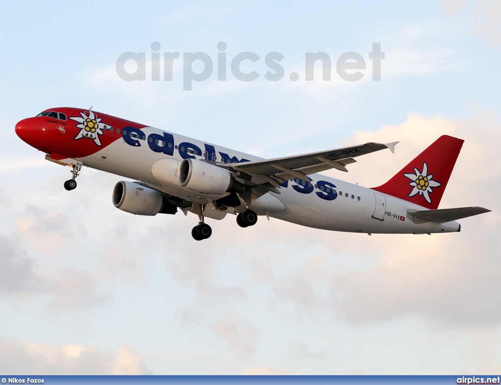 HB-IHX, Airbus A320-200, Edelweiss Air