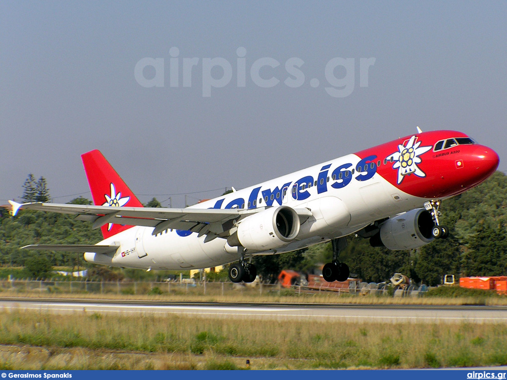 HB-IHY, Airbus A320-200, Edelweiss Air