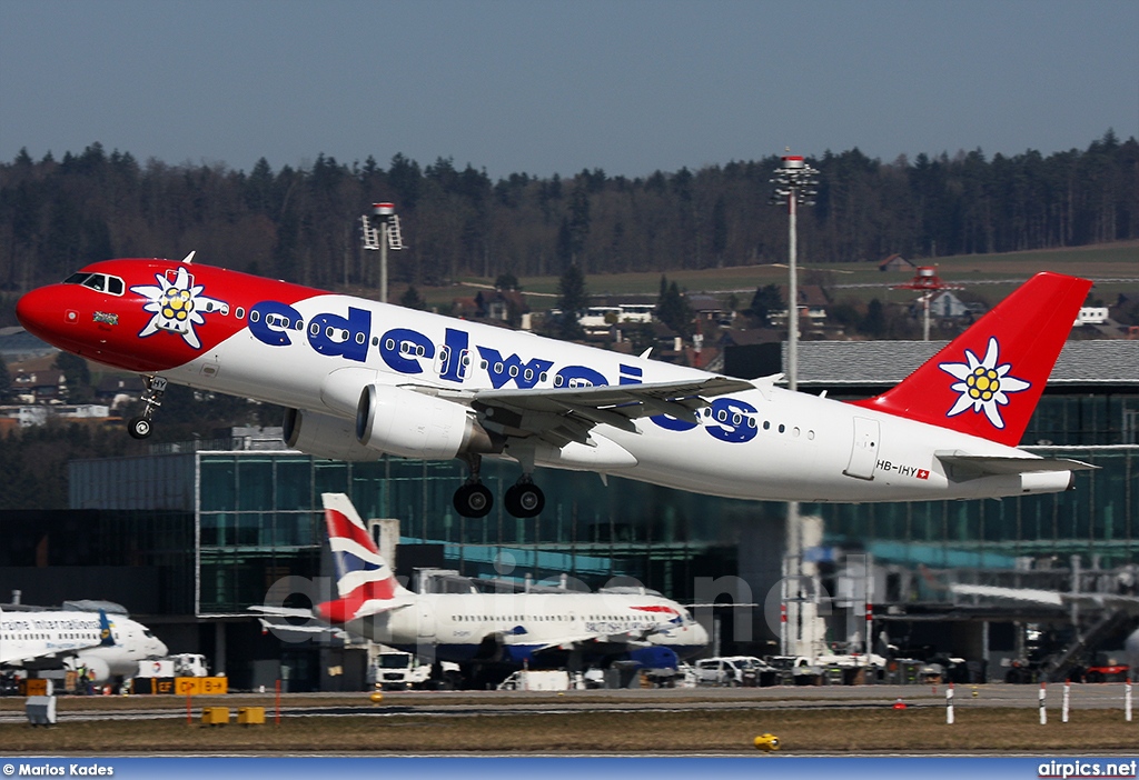 HB-IHY, Airbus A320-200, Edelweiss Air