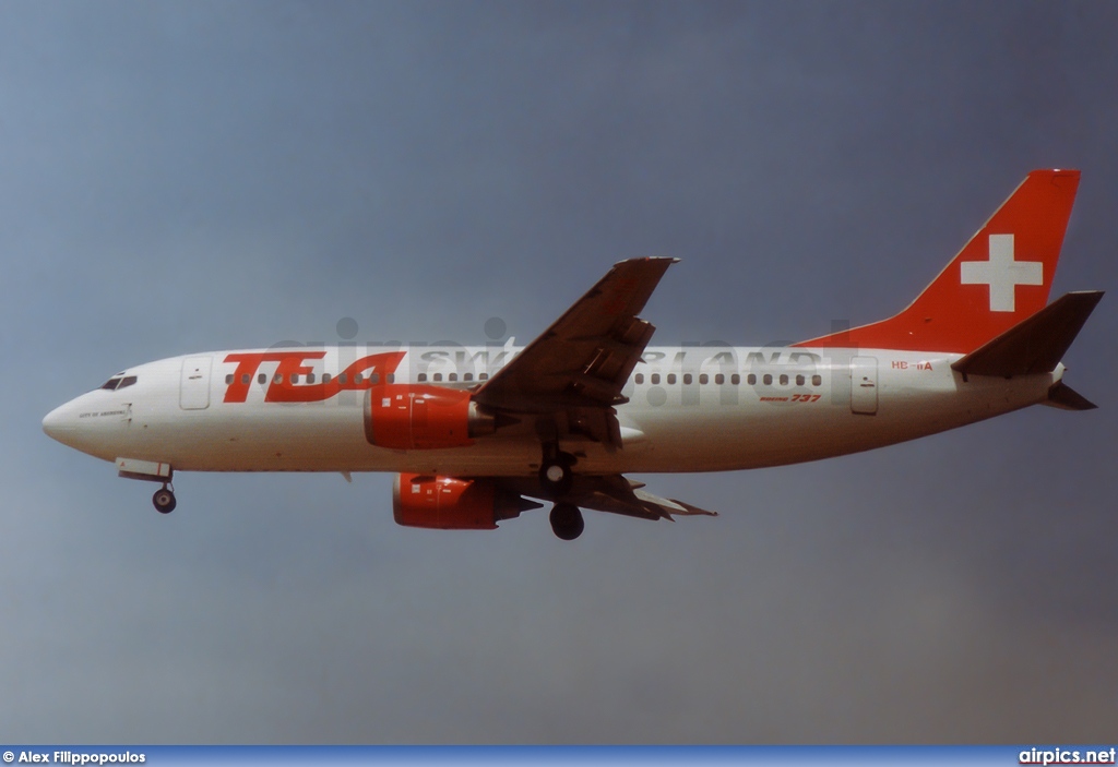 HB-IIA, Boeing 737-300, TEA Switzerland 