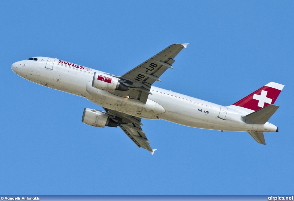 HB-IJB, Airbus A320-200, Swiss International Air Lines