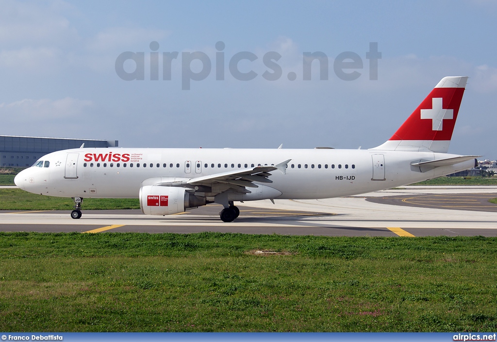 HB-IJD, Airbus A320-200, Swiss International Air Lines