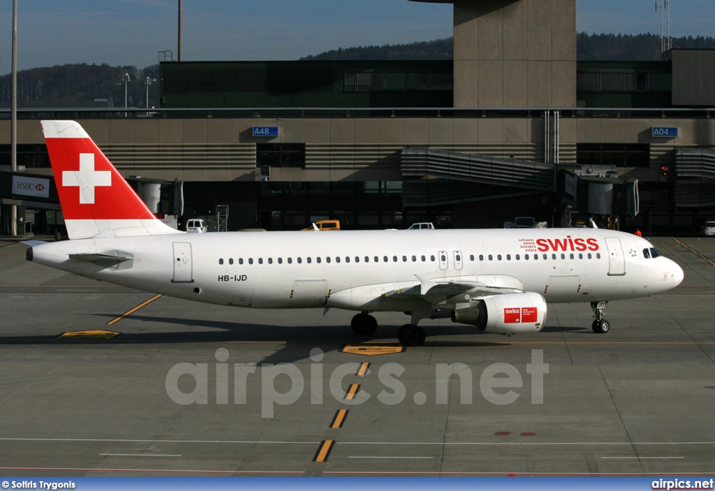 HB-IJD, Airbus A320-200, Swiss International Air Lines