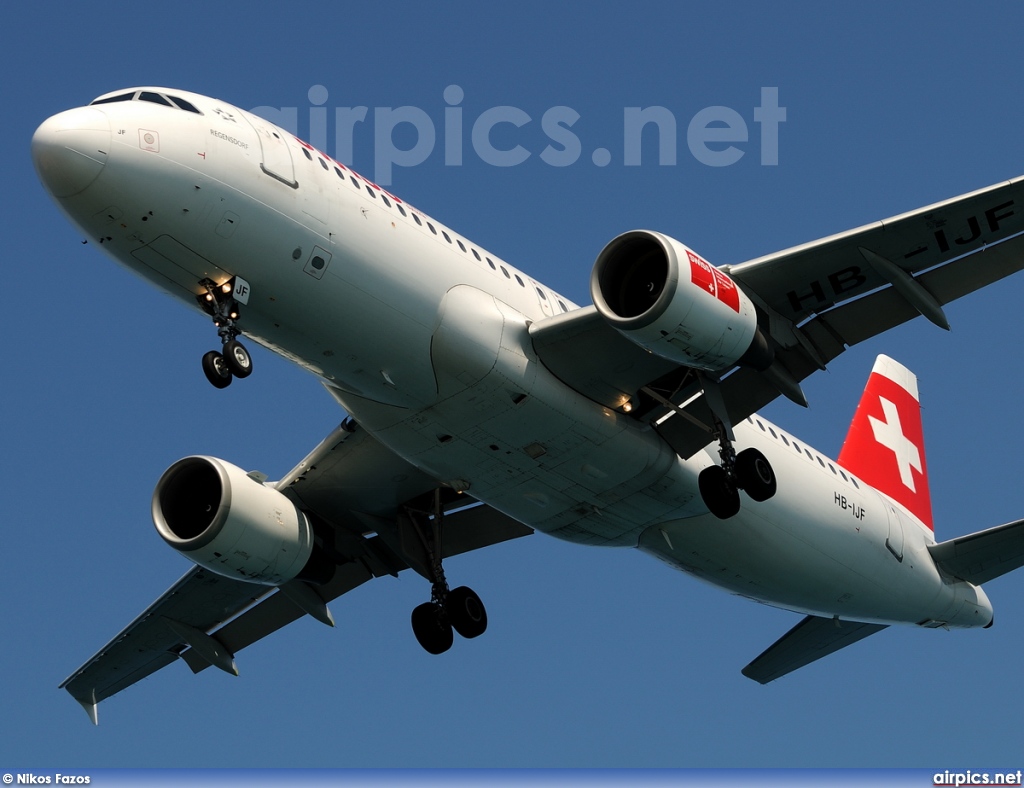 HB-IJF, Airbus A320-200, Swiss International Air Lines