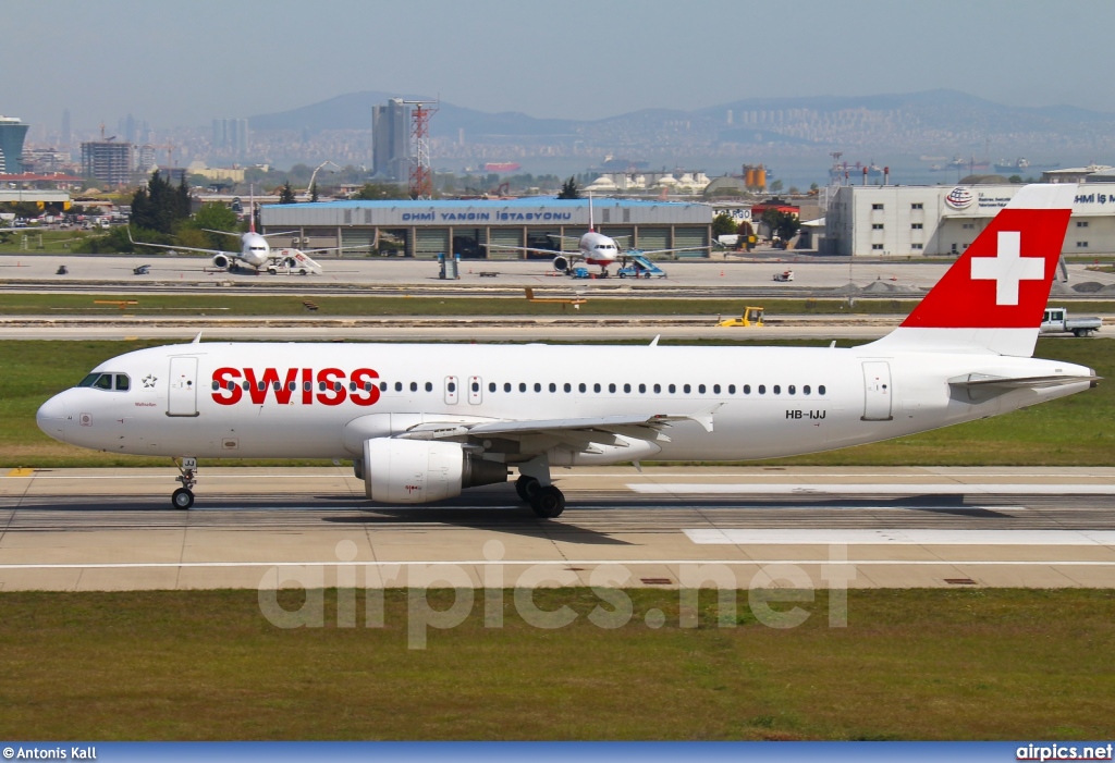 HB-IJJ, Airbus A320-200, Swiss International Air Lines