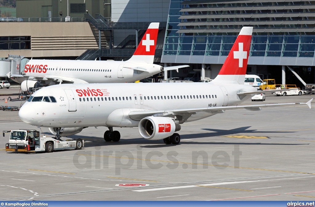 HB-IJK, Airbus A320-200, Swiss International Air Lines