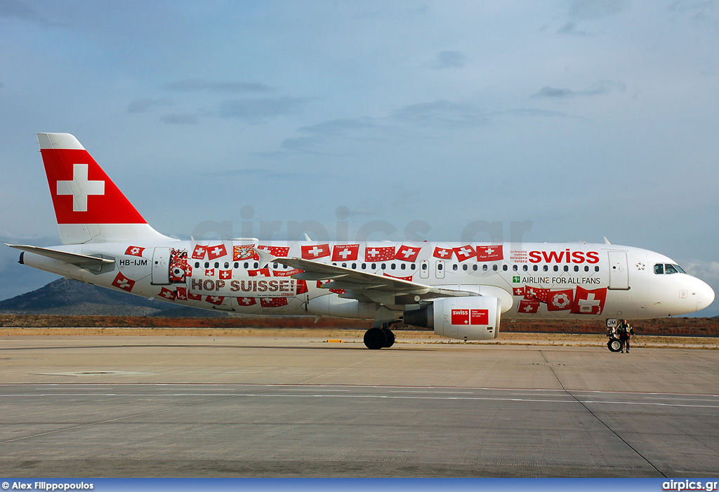 HB-IJM, Airbus A320-200, Swiss International Air Lines