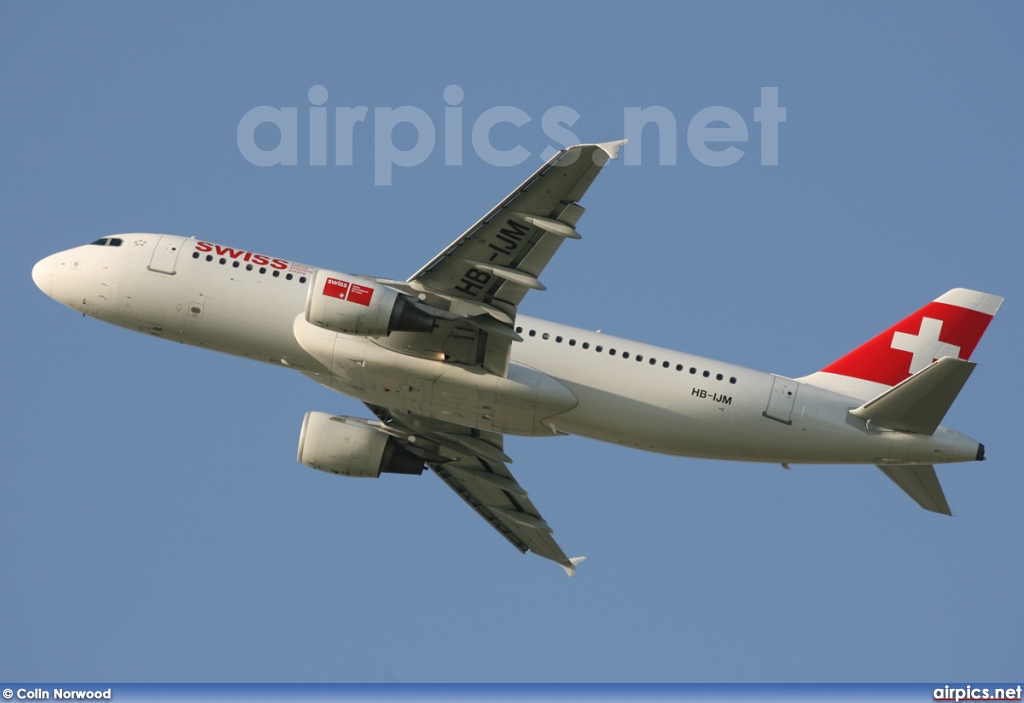 HB-IJM, Airbus A320-200, Swiss International Air Lines