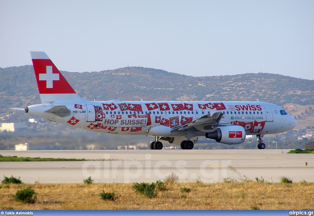 HB-IJM, Airbus A320-200, Swiss International Air Lines