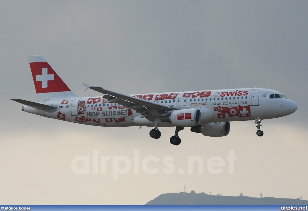 HB-IJM, Airbus A320-200, Swiss International Air Lines