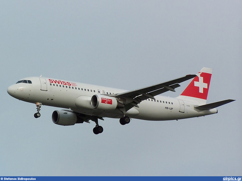 HB-IJP, Airbus A320-200, Swiss International Air Lines