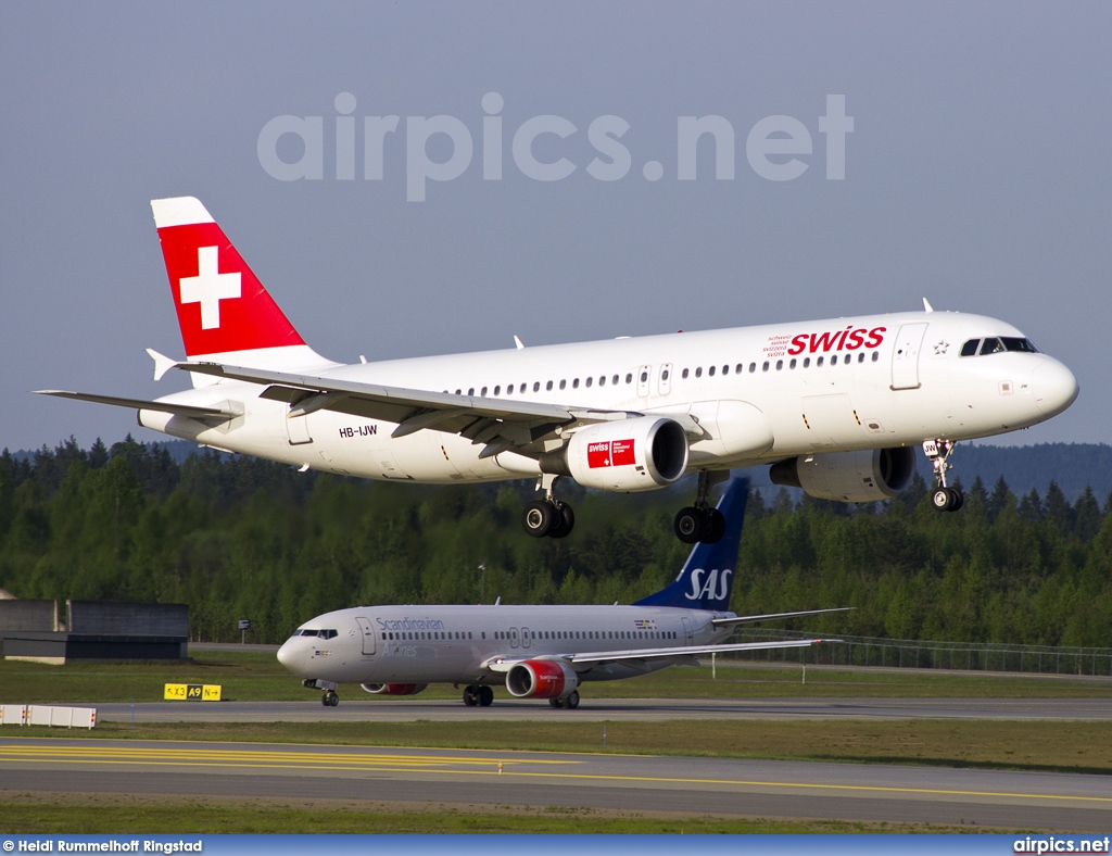 HB-IJW, Airbus A320-200, Swiss International Air Lines