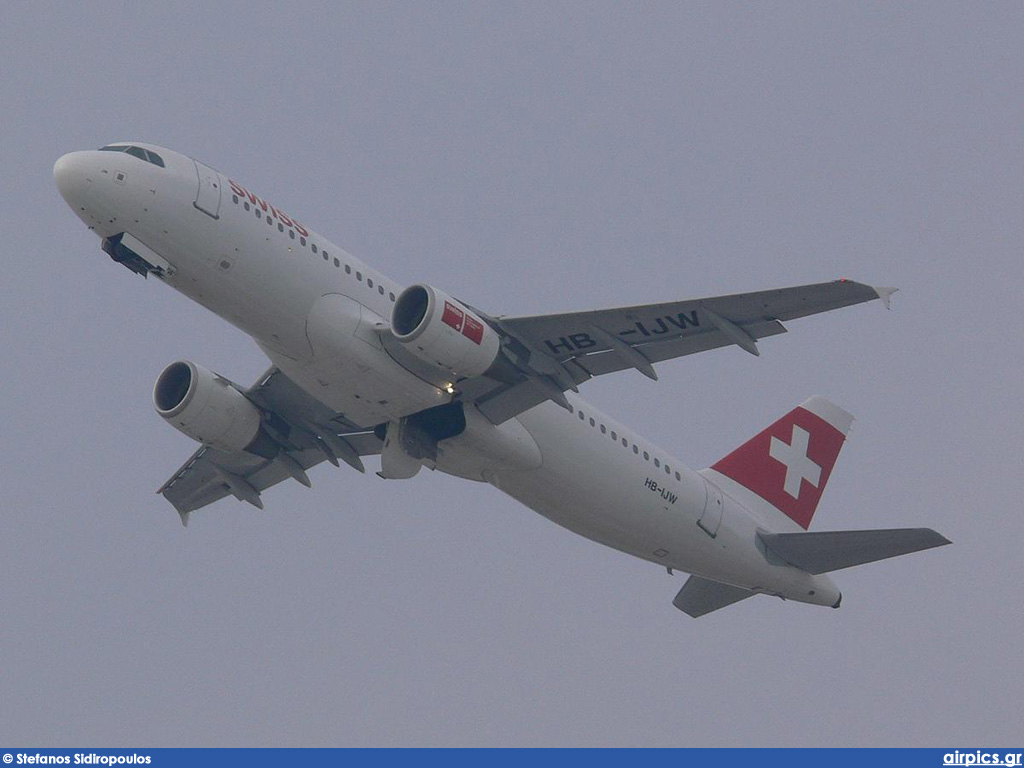 HB-IJW, Airbus A320-200, Swiss International Air Lines