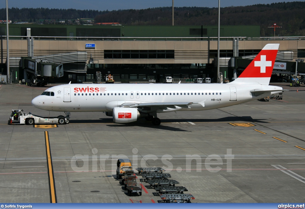 HB-IJX, Airbus A320-200, Swiss International Air Lines