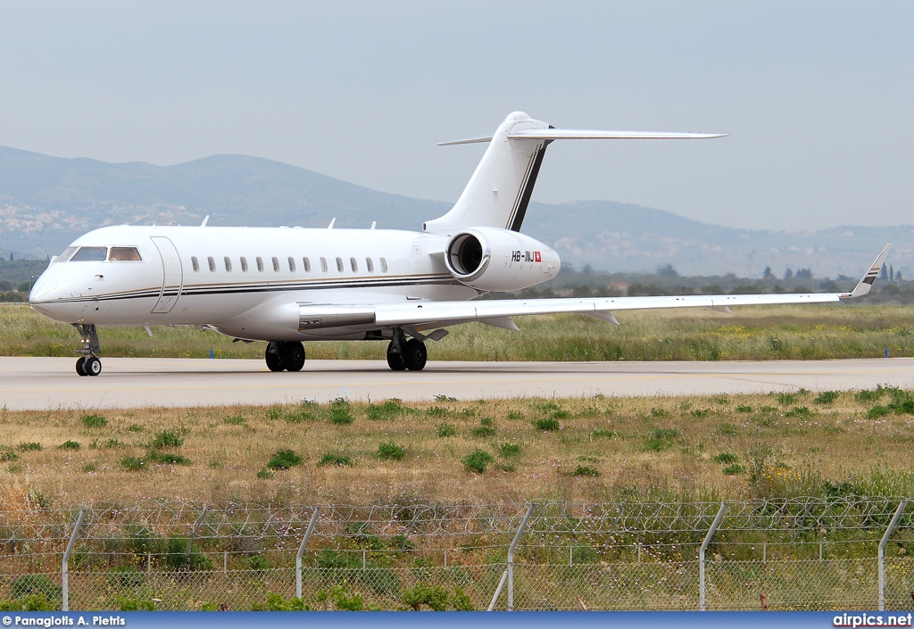 HB-INJ, Bombardier Global Express, Private