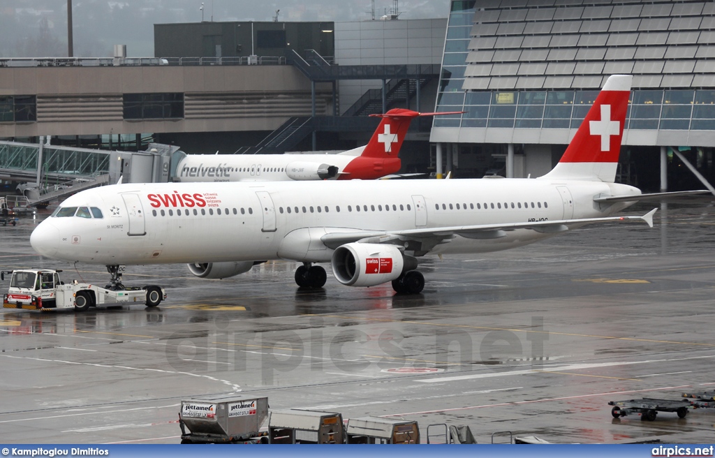 HB-IOC, Airbus A321-100, Swiss International Air Lines