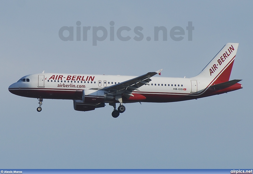 HB-IOS, Airbus A320-200, Air Berlin