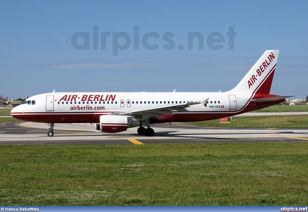 HB-IOS, Airbus A320-200, Air Berlin